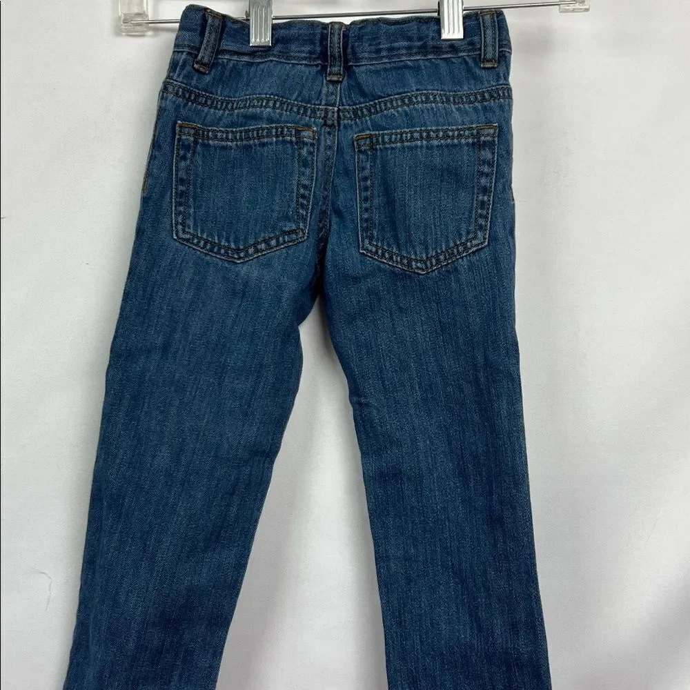 Crazy 8 Blue Rocker Jeans adjustable waistband Size 3T